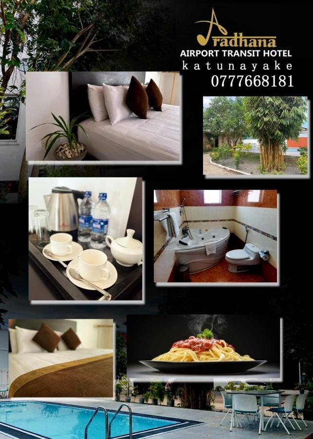 Aradhana Airport Transit Hotel Katunayaka Exteriör bild